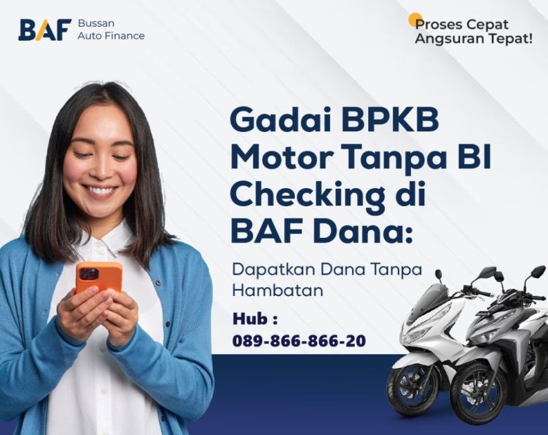 Gadai bpkb motor tanpa bi checking