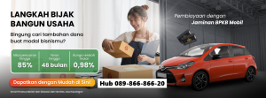 Gadai bpkb mobil Smart Finance tanpa BI Checking